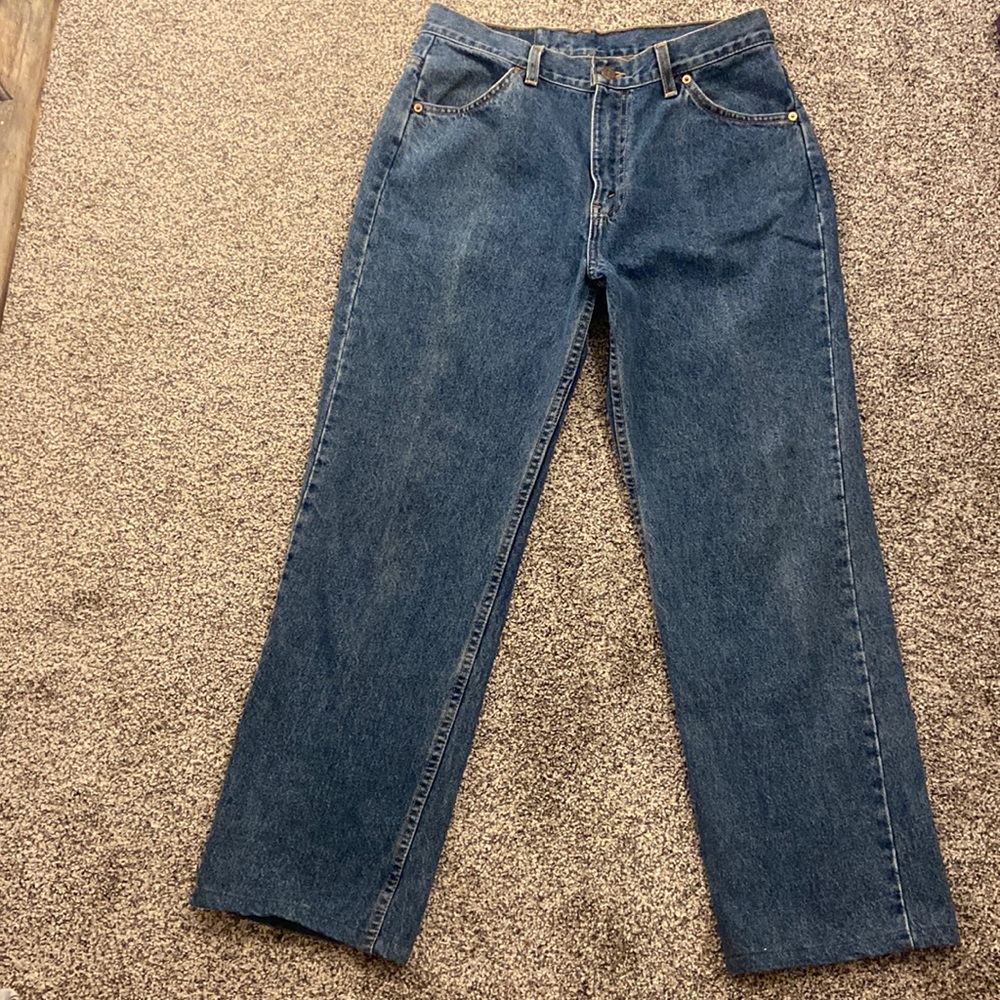 Vintage orange tag Levi jeans
